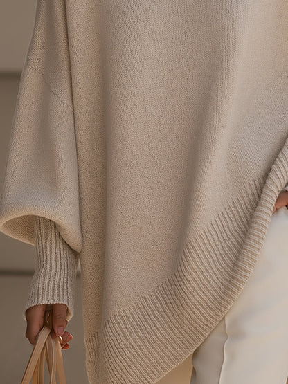 Ludovica | Suéter oversize de escote amplio